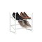 Expandable & Stackable 2-Tier Shoe Rack – Adjustable Shoe Organizer for Entryway, Closet or Bedroom